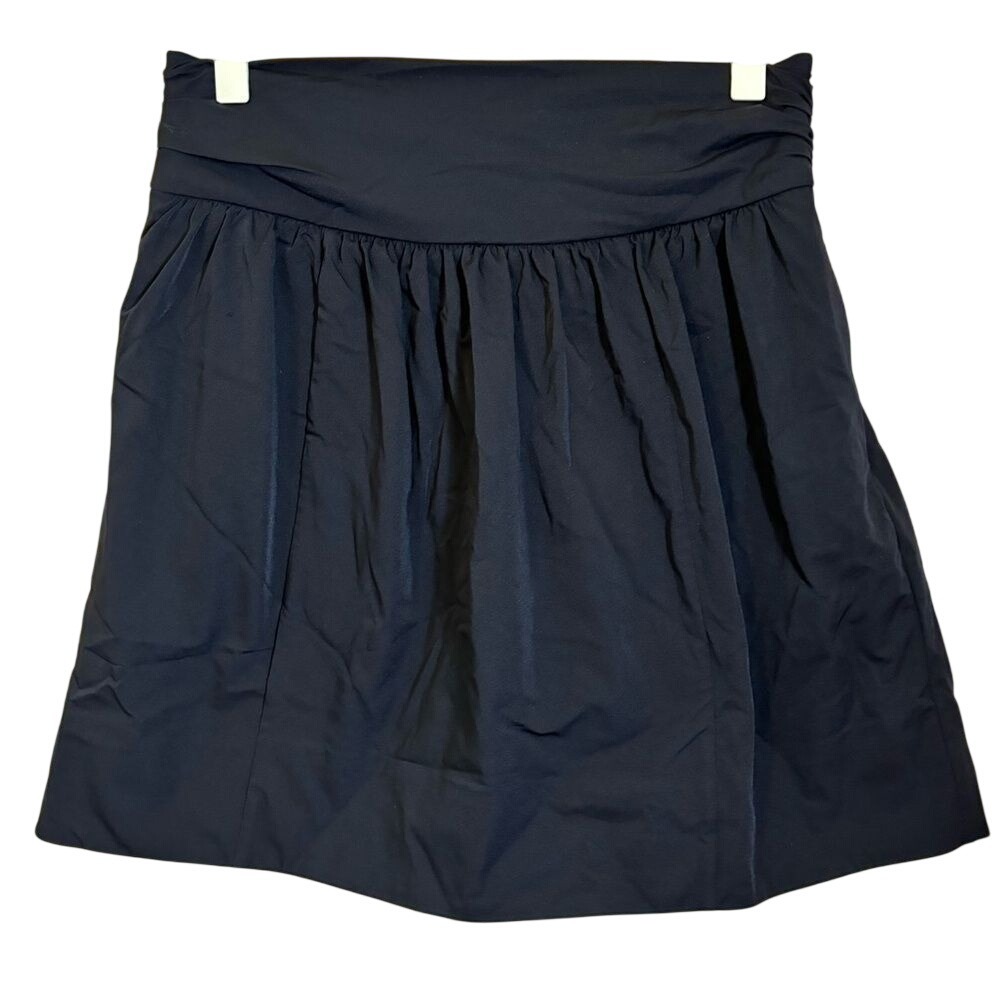 Diane Von Furstenberg activewear‎ black miniskirt with side zip size 2